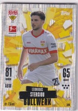 Topps Match Attax Bundesliga 24/25 Bollwerk Karte Nr. 380 Leonidas Stergiou