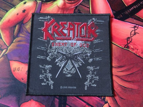 Kreator woven patch thrash - woven,