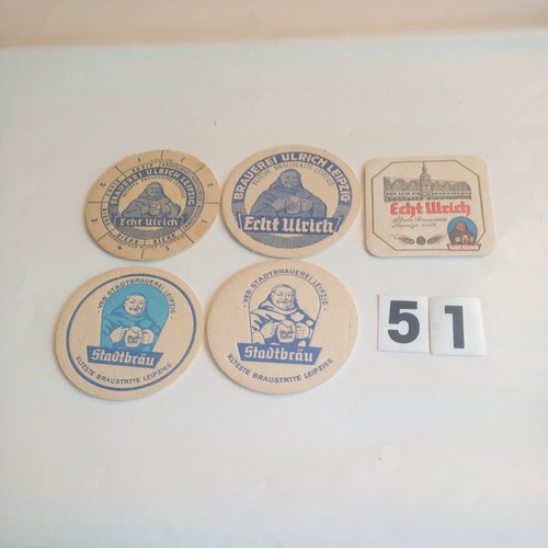 Stück versch bierdeckel - 5, versch.