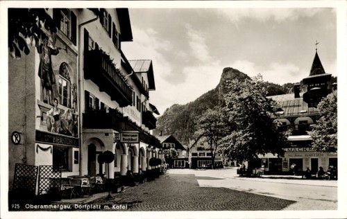 Oberammergau oberbayern - ak,