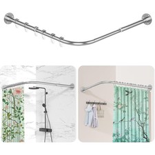 Duschvorhangstange L Form