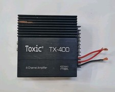 TOXIC TX-400 VERSTÄRKER 4 CHANNEL AMPLIFIER 400WATT