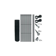 Schweißgitterzaun Komplettset