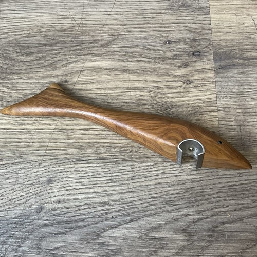 Vintage holz hai - holz, fisch
