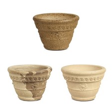 Blumentopf Übertopf aus Keramik, 100% natürlichem Töpferton in Handarbeit