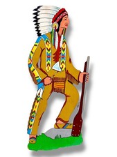 1950er DDR Indianer Handbemalt