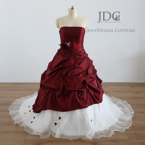 Gerafftes brautkleid - gerafftes,