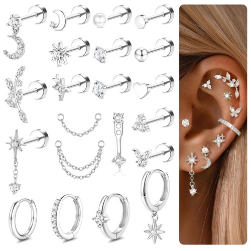 Ohrpiercings set helix - ohrpiercings,