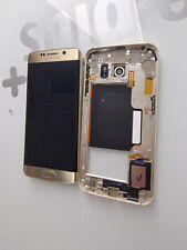 Original Samsung Galaxy S6 Edge SM-G925F Super Amoled Display Touchscreen Gold