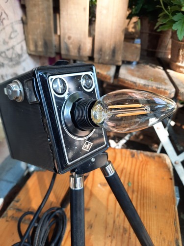 Lampe aus umgebauter - , kamera