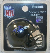 BALTIMORE RAVENS NFL RIDDELL REVOLUTION MINI TASCHE PRO HELM SELTEN