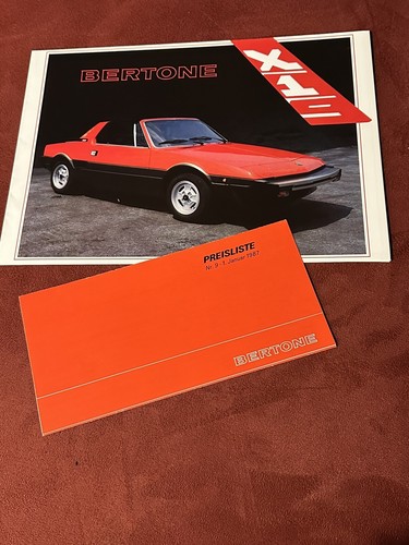 Bertone fiat 9 - 1/9, coupé