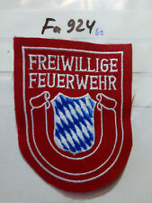 Feuerwehr Abzeichen Bayern Freiwillige Feuerwehr rot (Fa924)