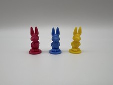 3x Figur ROSA BLAU GELB Lotti