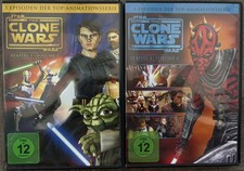 Star Wars 2x DVD - Sehr guter Zustand / The Clone Wars / Staffel 1 + 4
