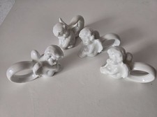 4x festliche Engel Figur