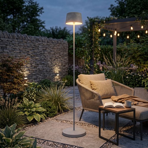 Led solar stehleuchte dimmbar - stehleuchte,