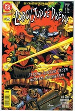 LOBO vs JUDGE DREDD ~ DC Marvel Crossover Nr. 25 ~ Dino Verlag
