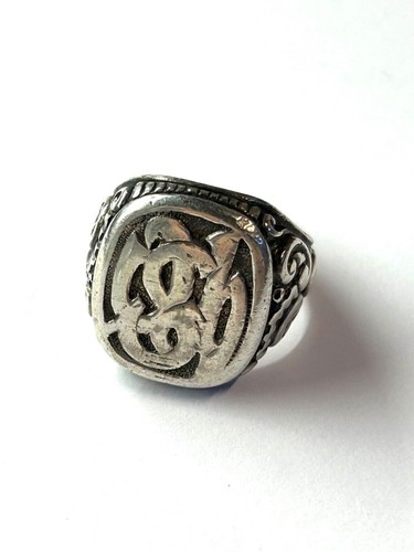 Antiker herrenring silberring - antiker,