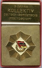 Ddr ehrenplakette - ddr,