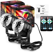 Led discokugel party - 2x,