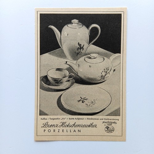 1951 lorenz hutschenreuther - lorenz,