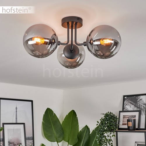 Rauchglas flur leuchte decken - rauchglas,