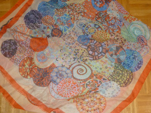 Schal geometrischem muster - schal,