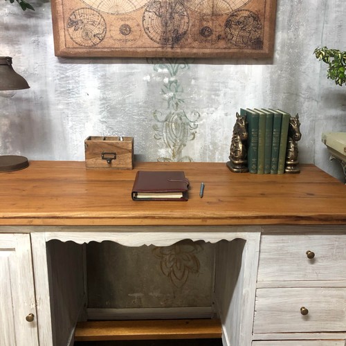 Vintage schreibtisch - vintage, im
