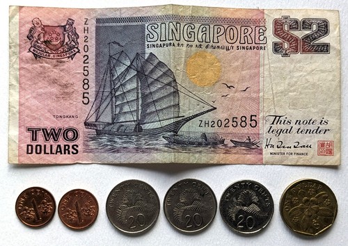 Singapur dollar schein - singapur, –