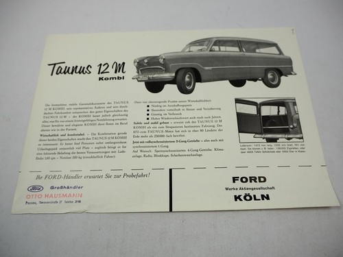 Ford taunus kombi g13 - ford,