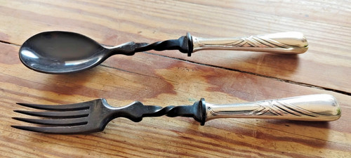 Wmf salatbesteck horn silber - salatbesteck,