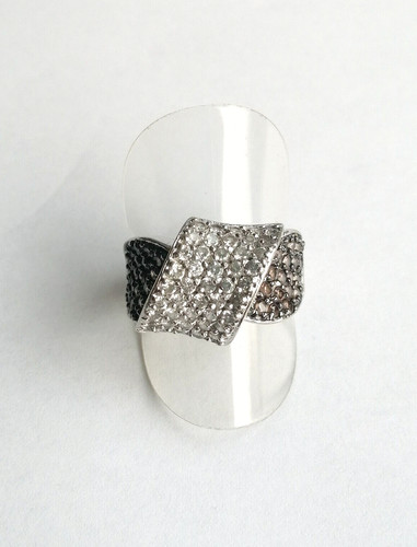 Ring diamonique mit weiß - mit,