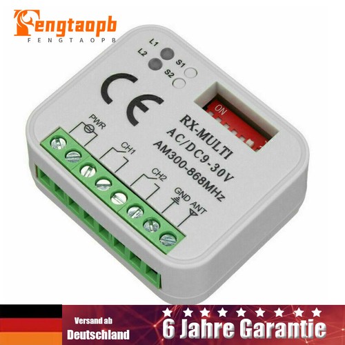 Funkempfänger 300 868mhz für - funkempfänger,
