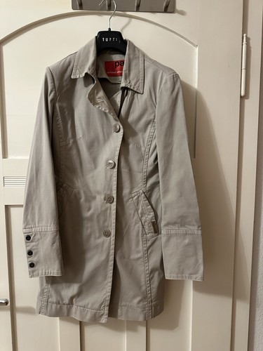 Mantel trenchcoat beige - mantel,