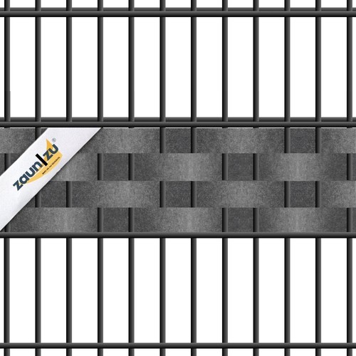 Doppelstab sichtschutz zaun - doppelstab, zaun|zu