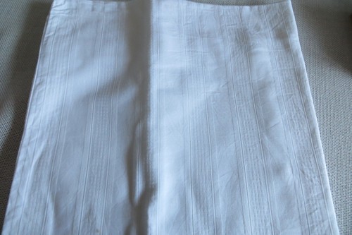 Kopfkissenbezug mit alt weiß - mit,