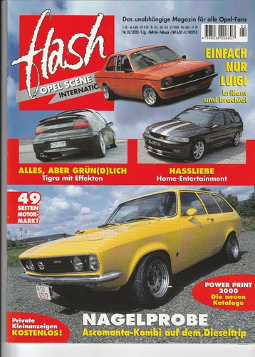Flash opel scene 2000 - opel, 02/2000