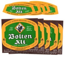 Altes bieretikett 1988 - x, 1