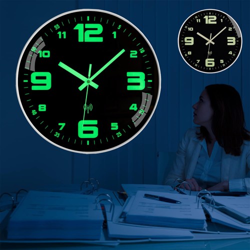 Wanduhr leuchtend uhr - wanduhr, funkuhr