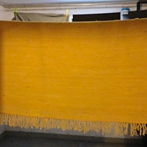 Teppich gelb rechteckig mit - teppich,