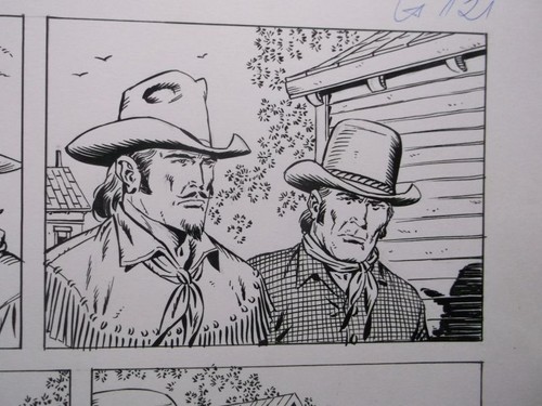 Comic originalzeichnung - comic,