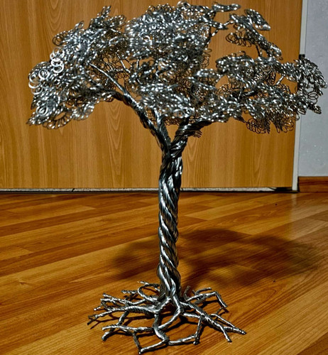 Selbstgemachte baum skulptur - baum,