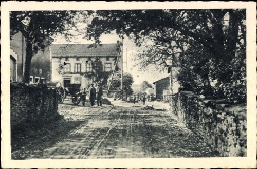 Leidingen wallerfangen im - ak,