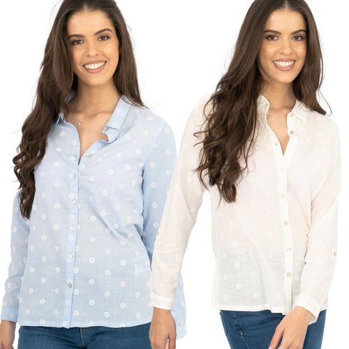 White stuff damen langarm - white,