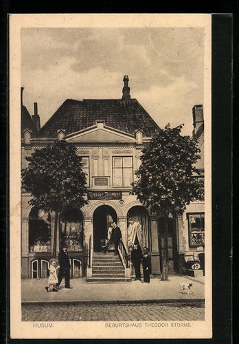 Ansichtskarte husum nordsee - ansichtskarte,