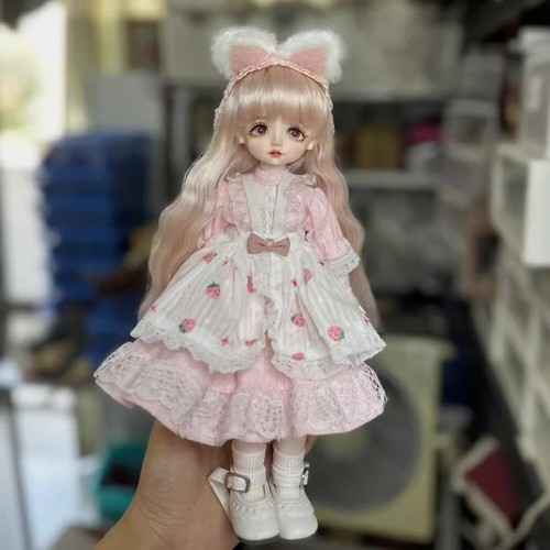 Cute bjd doll smile girl - smile,