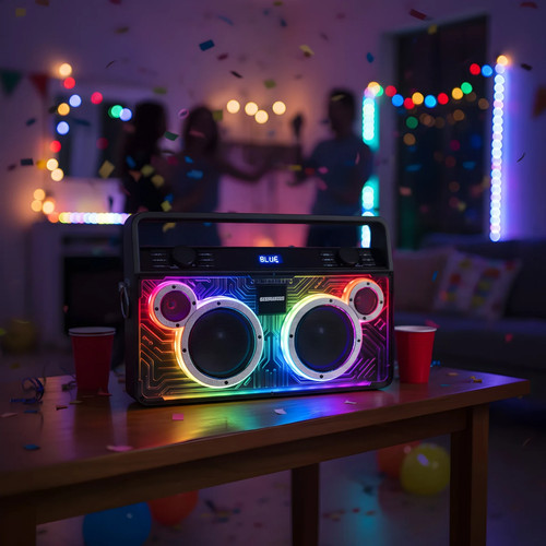 Sonic bluetooth ghettoblaster - bluetooth,