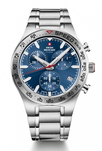 Swiss military chrono - military, by