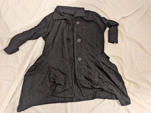 Schwarze designerjacke weich - schwarze,